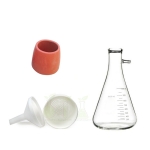Vacuum Filtration, Buchner Funnel, PP, 1000ml Schott Flask